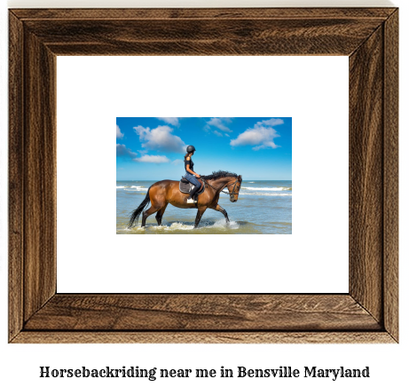 horseback riding near me in Bensville, Maryland